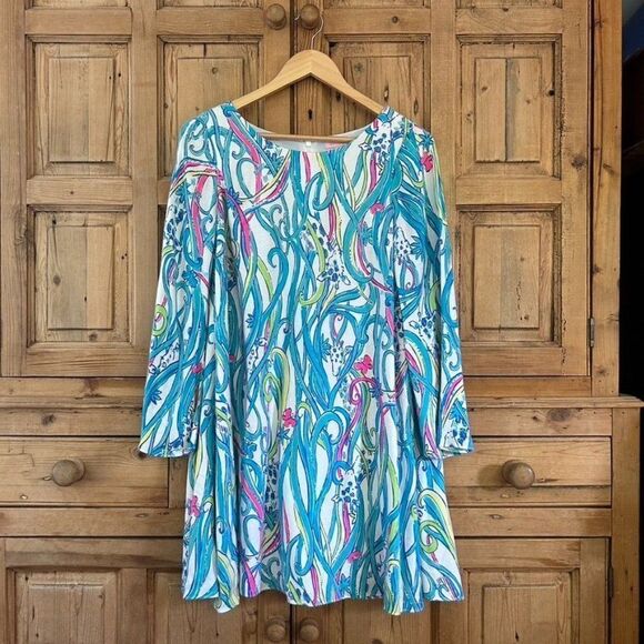 Lilly Pulitzer Tops - Lilly Pulitzer Small Colorful Colorful‎ Colette Tunic Long Sleeve Dress